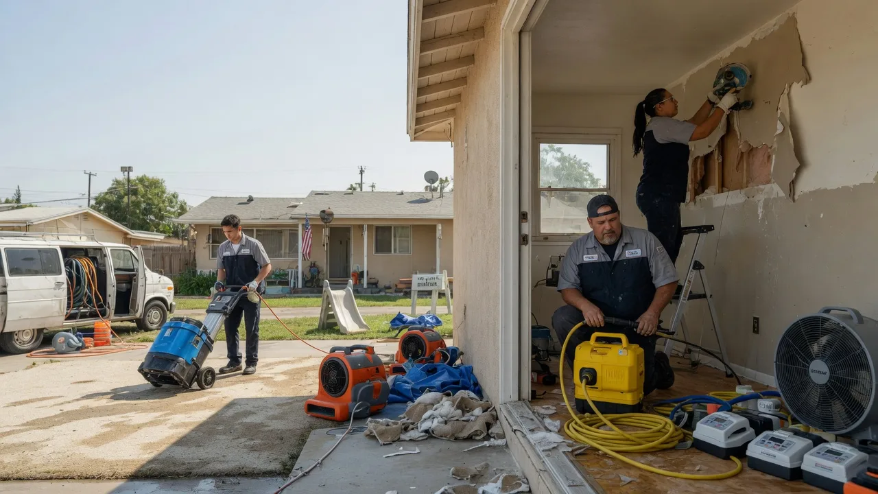 Water Damage Restoration in Council Hill, OK near me